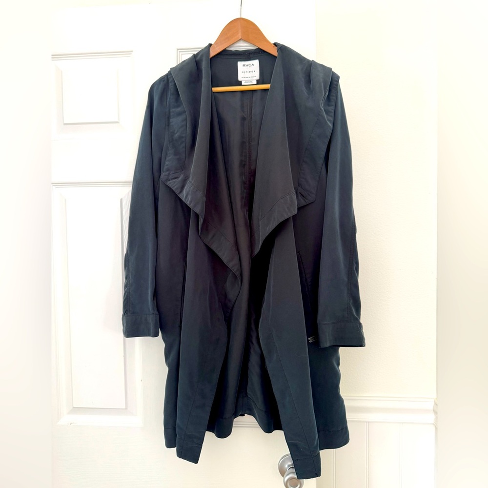 RVCA Draped Hooded Lightweight Jacket – Size S